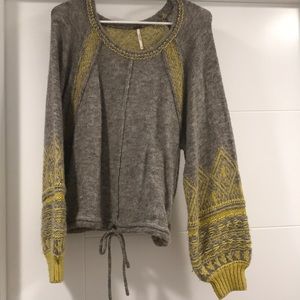 Free People Cinch Hem Sweater